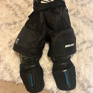 Bauer Blue and Black Youth Hockey Pants